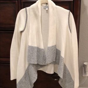 Banana Republic cardigan cream/grey